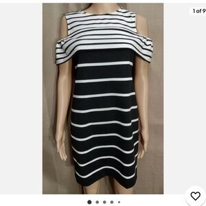 Vince Camuto Cold Shoulder Dress